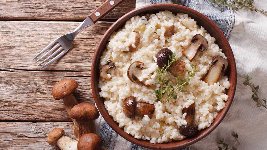 Mushroom Cauliflower Risotto image