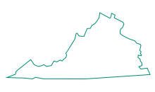 virginia state map